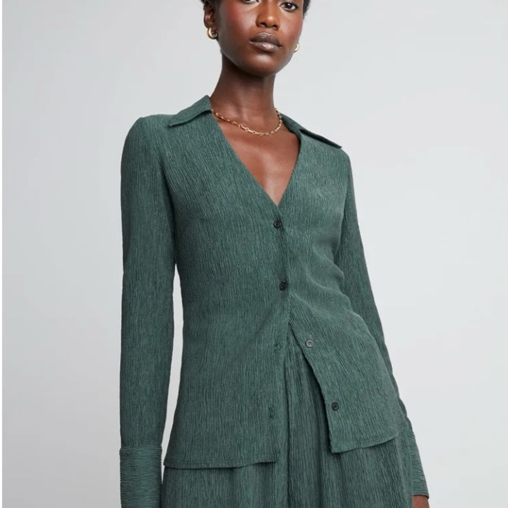 Who What Wear Frances Collared Shirt